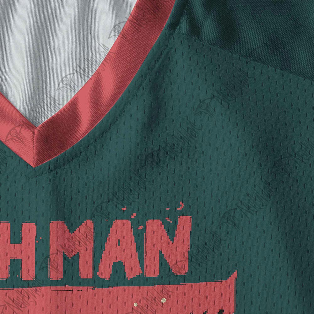 Mothman V-Neck Long Sleeve Jersey