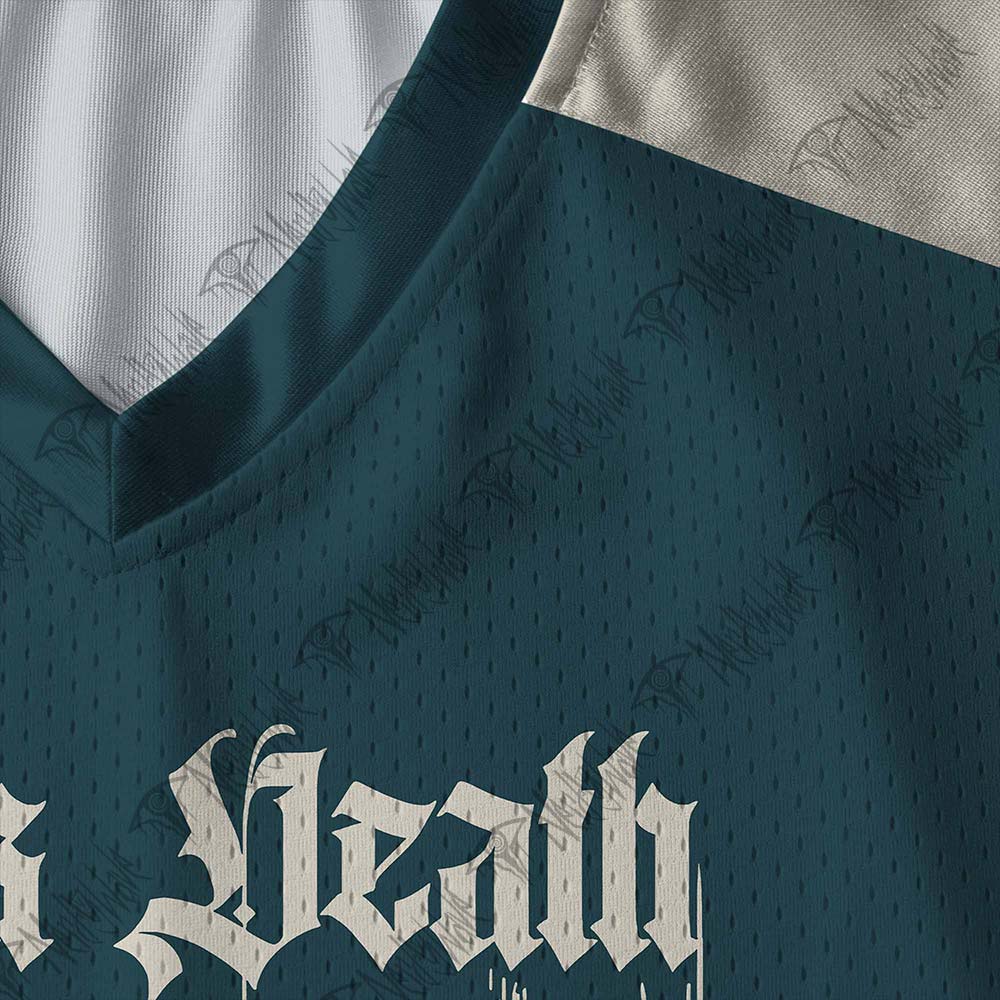 Black Death European Tour 1347-1351V-Neck Long Sleeve Jersey