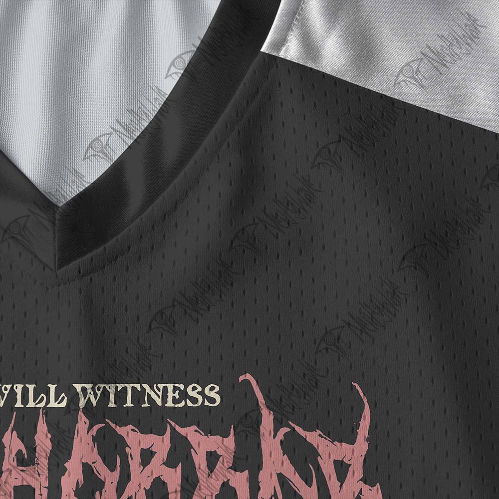 True Horror V-Neck Long Sleeve Jersey