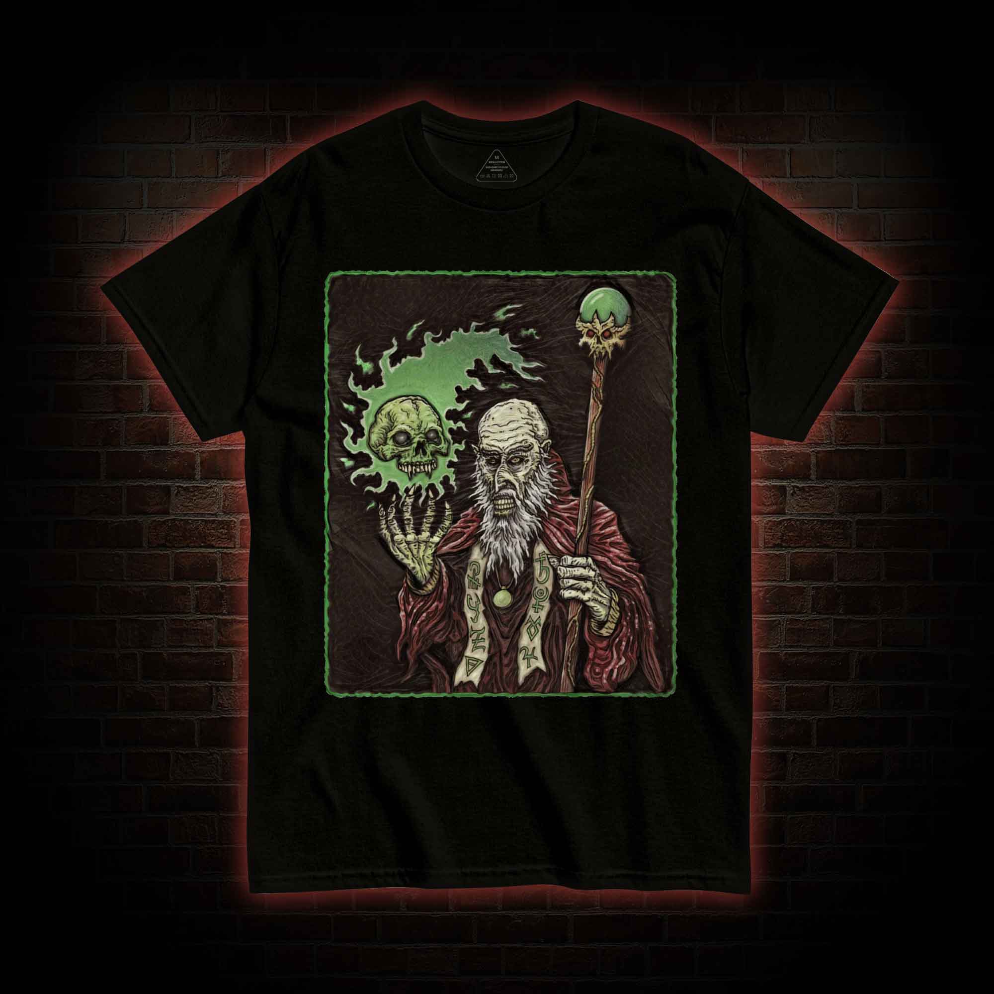 Necromancer Retro T-shirt