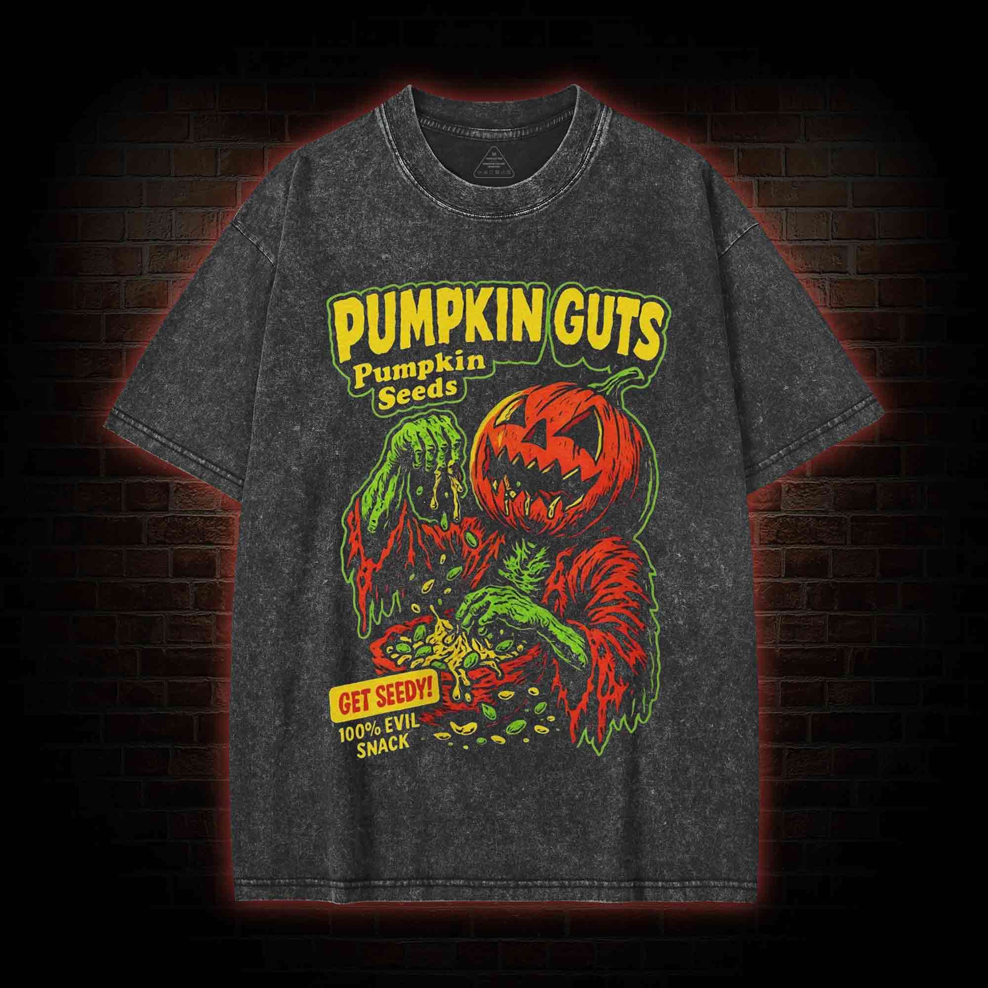 Pumpkin Guts Washed T-shirt