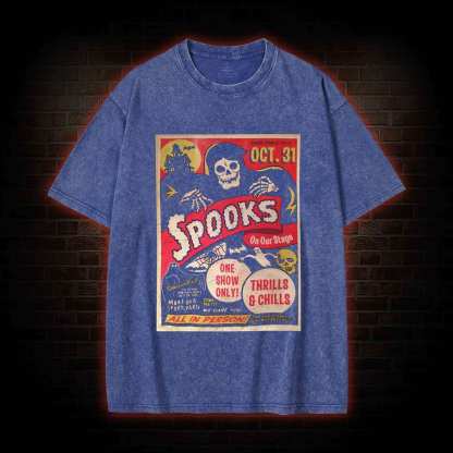 Make up a Spook Party Washed T-shirt