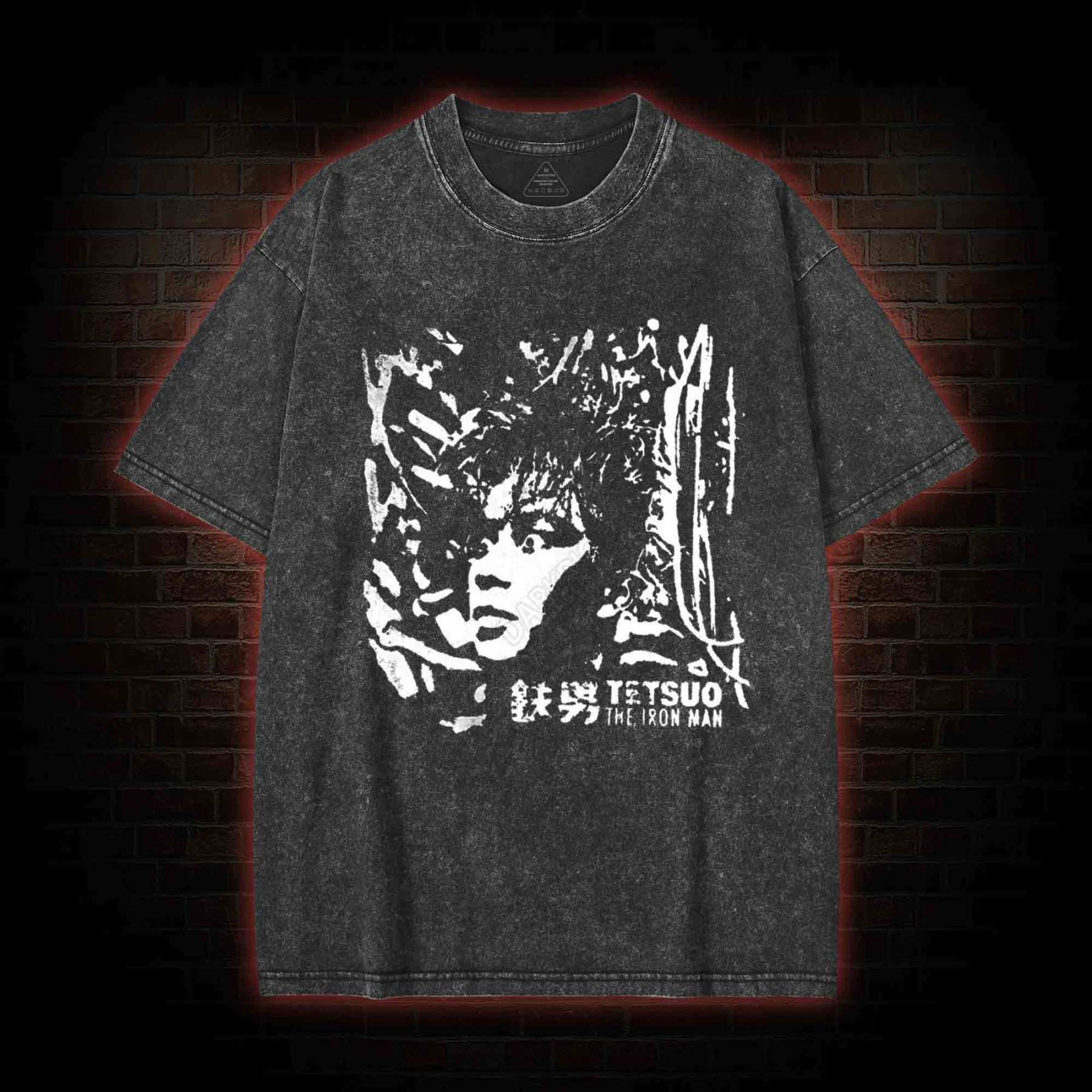 grotesque hybrid Washed T-shirt