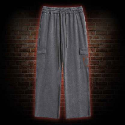 Accursed Undead Washed Cargo Pants