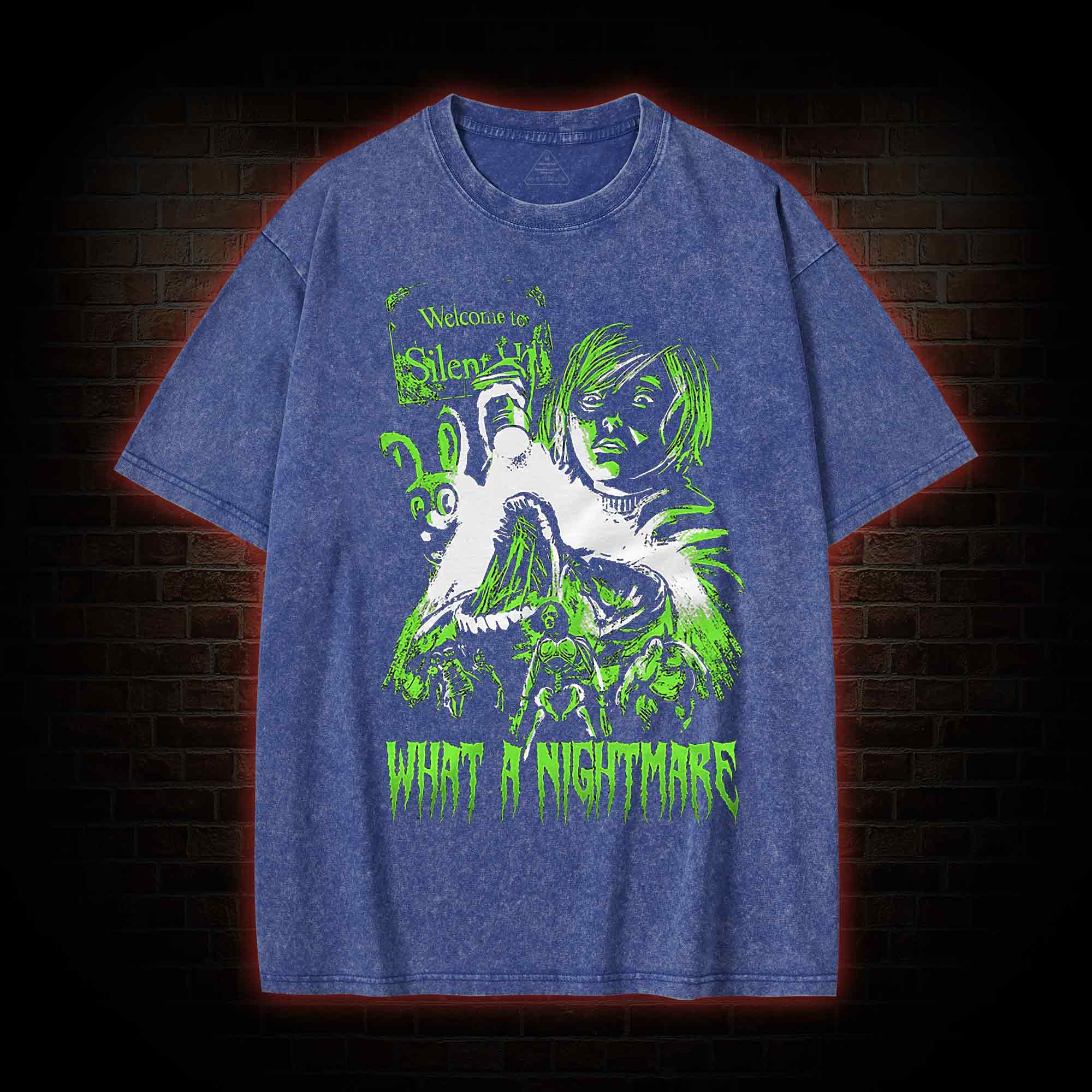 What a Nightmare Washed T-shirt