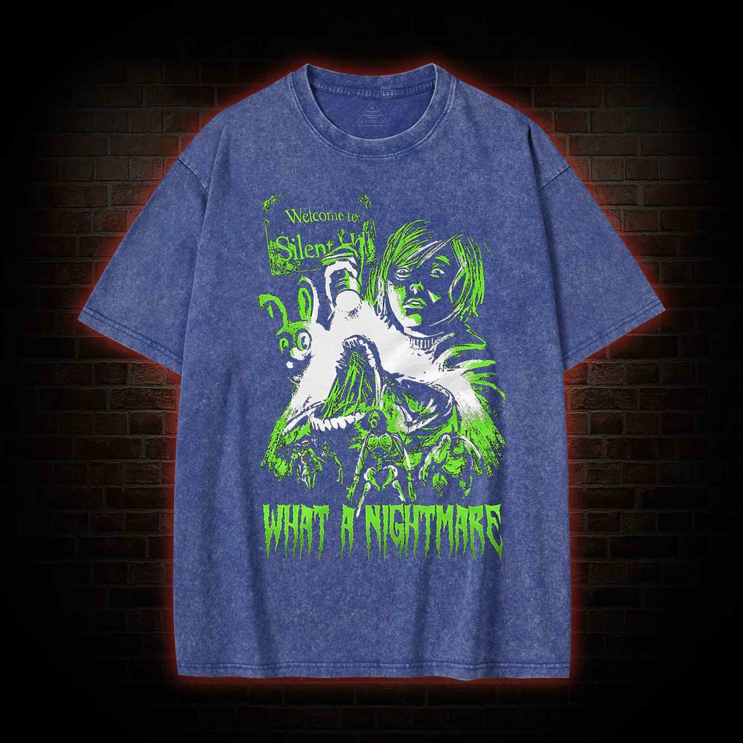 What a Nightmare Washed T-shirt