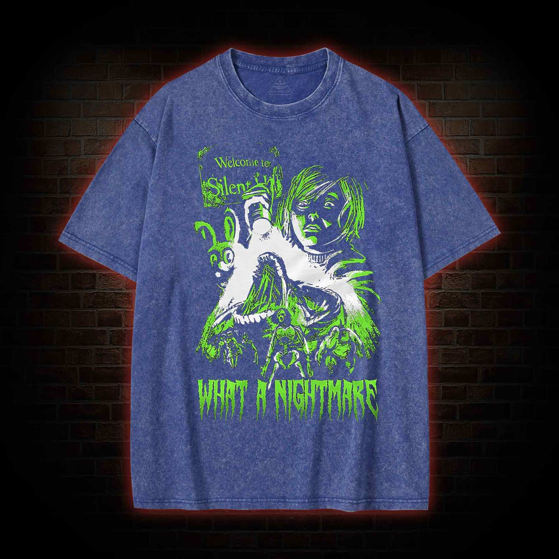 What a Nightmare Washed T-shirt