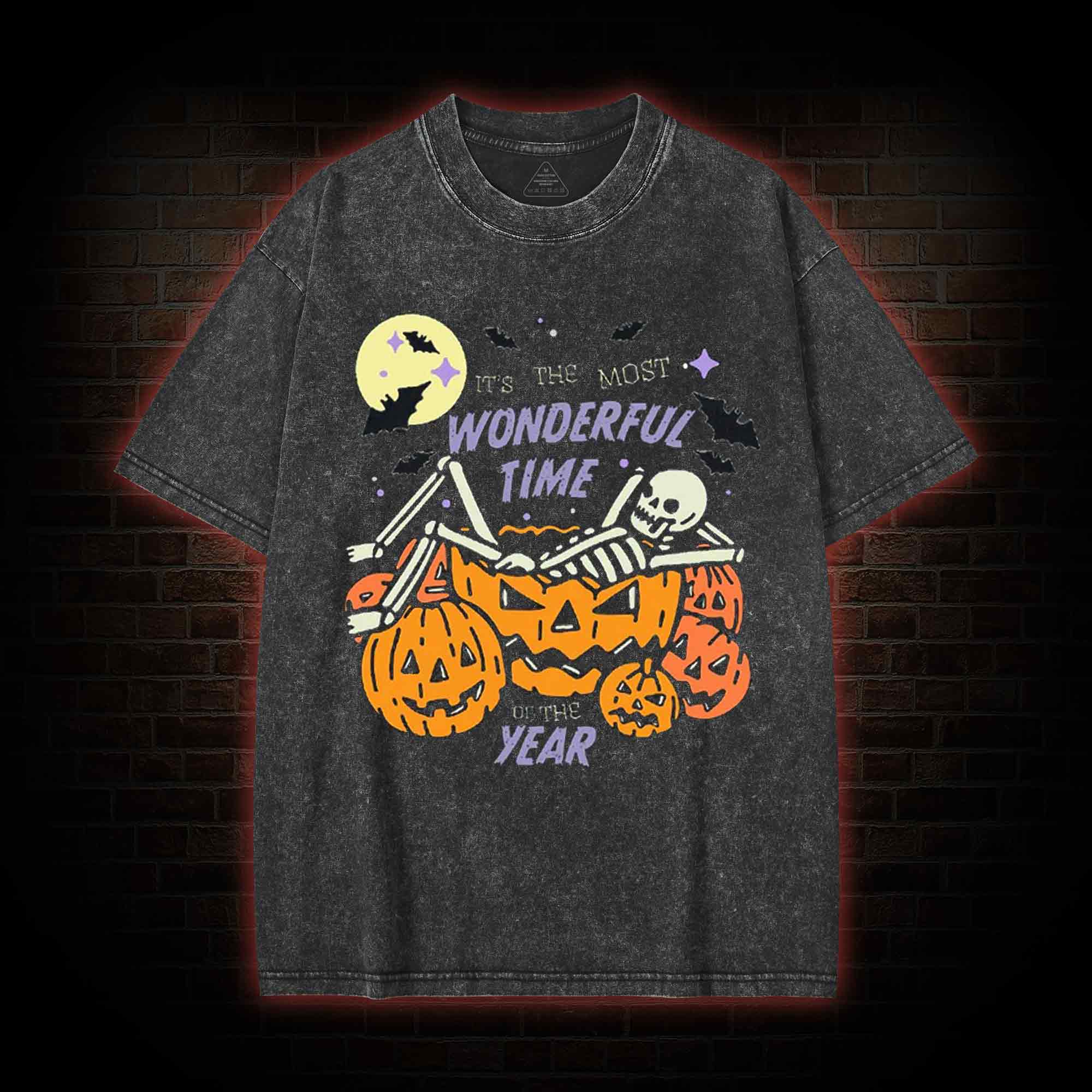 Most Wonderful Time Washed T-shirt