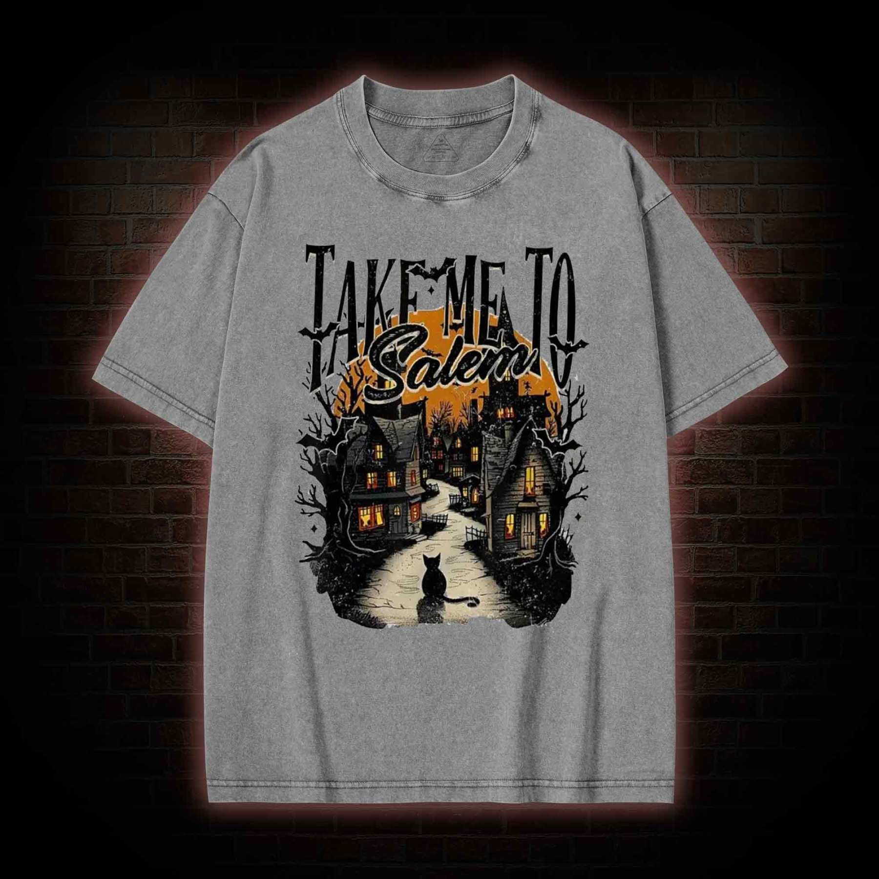 Take Me To Salem Washed T-shirt