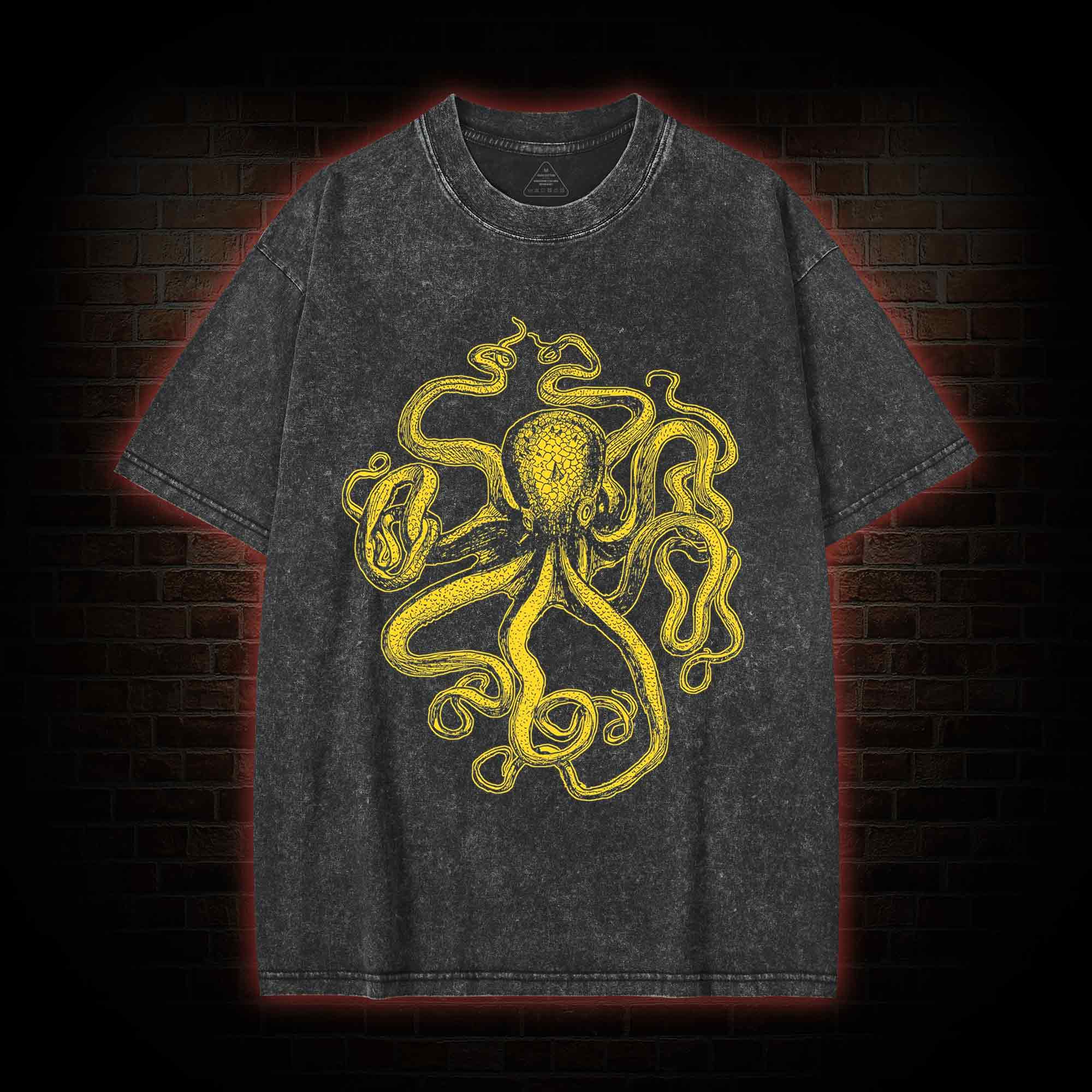 Vintage Kraken Washed T-shirt