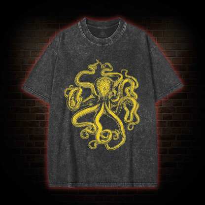 Vintage Kraken Washed T-shirt