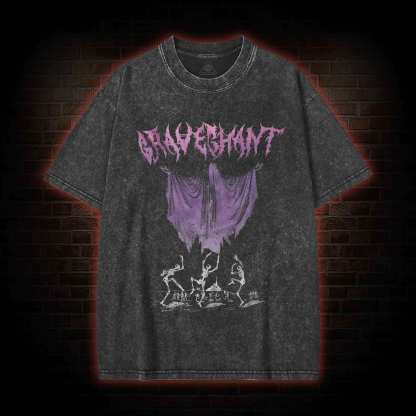 Summon Skeleton Washed T-shirt