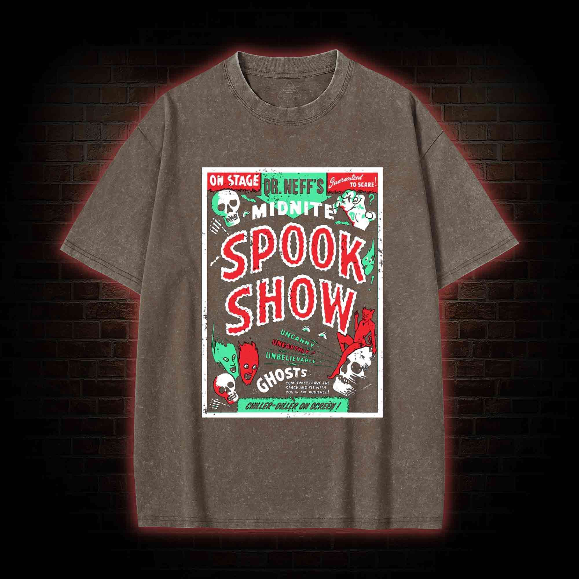 Spook Show Horror Washed T-shirt