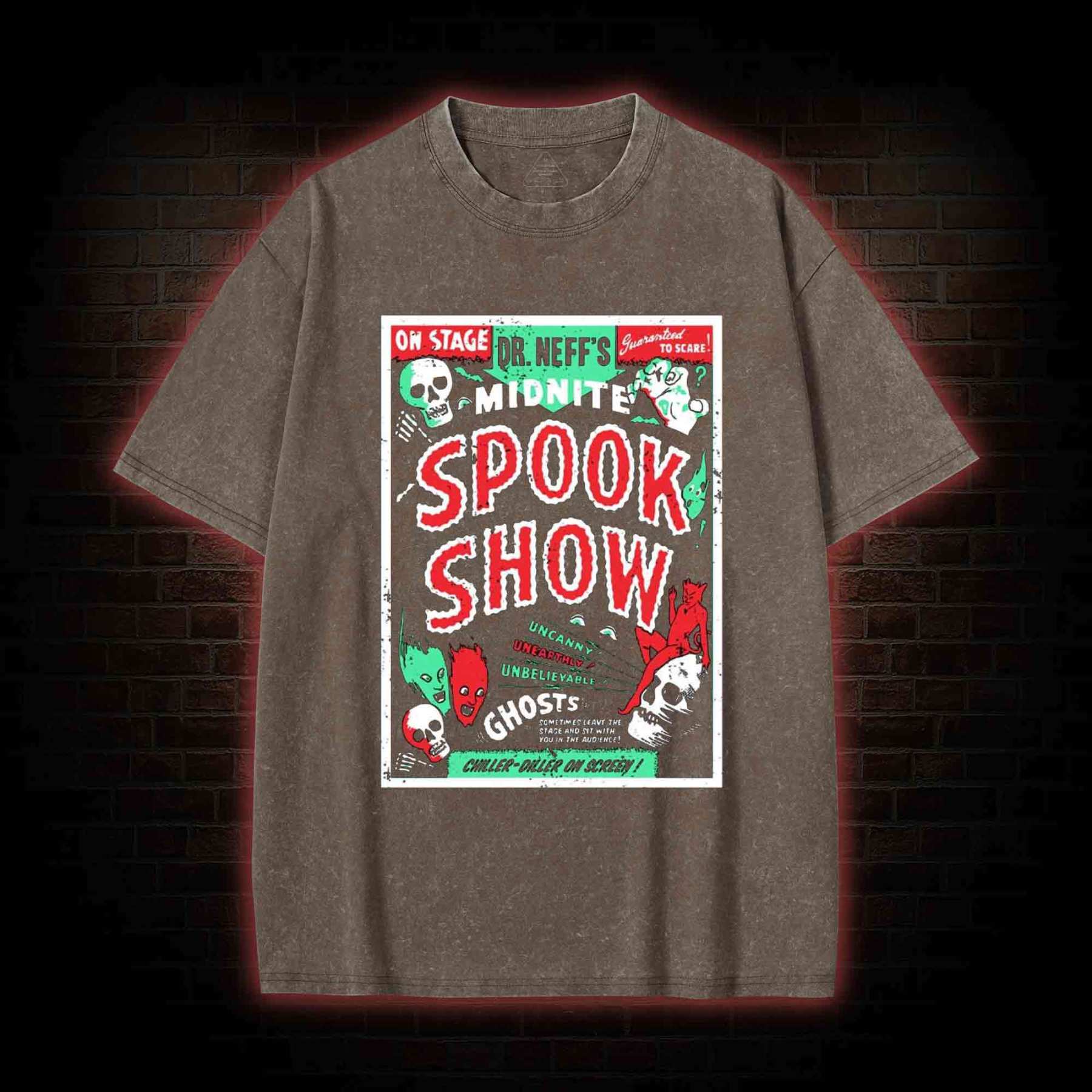 Spook Show Horror Washed T-shirt