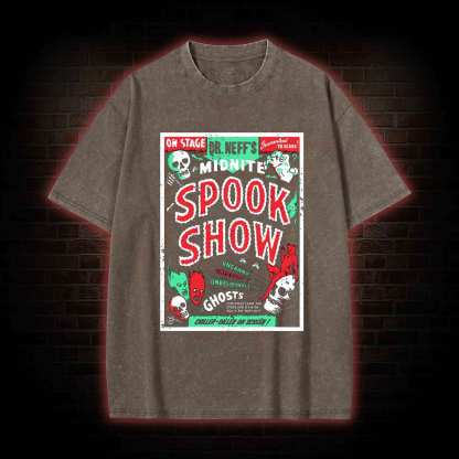 Spook Show Horror Washed T-shirt