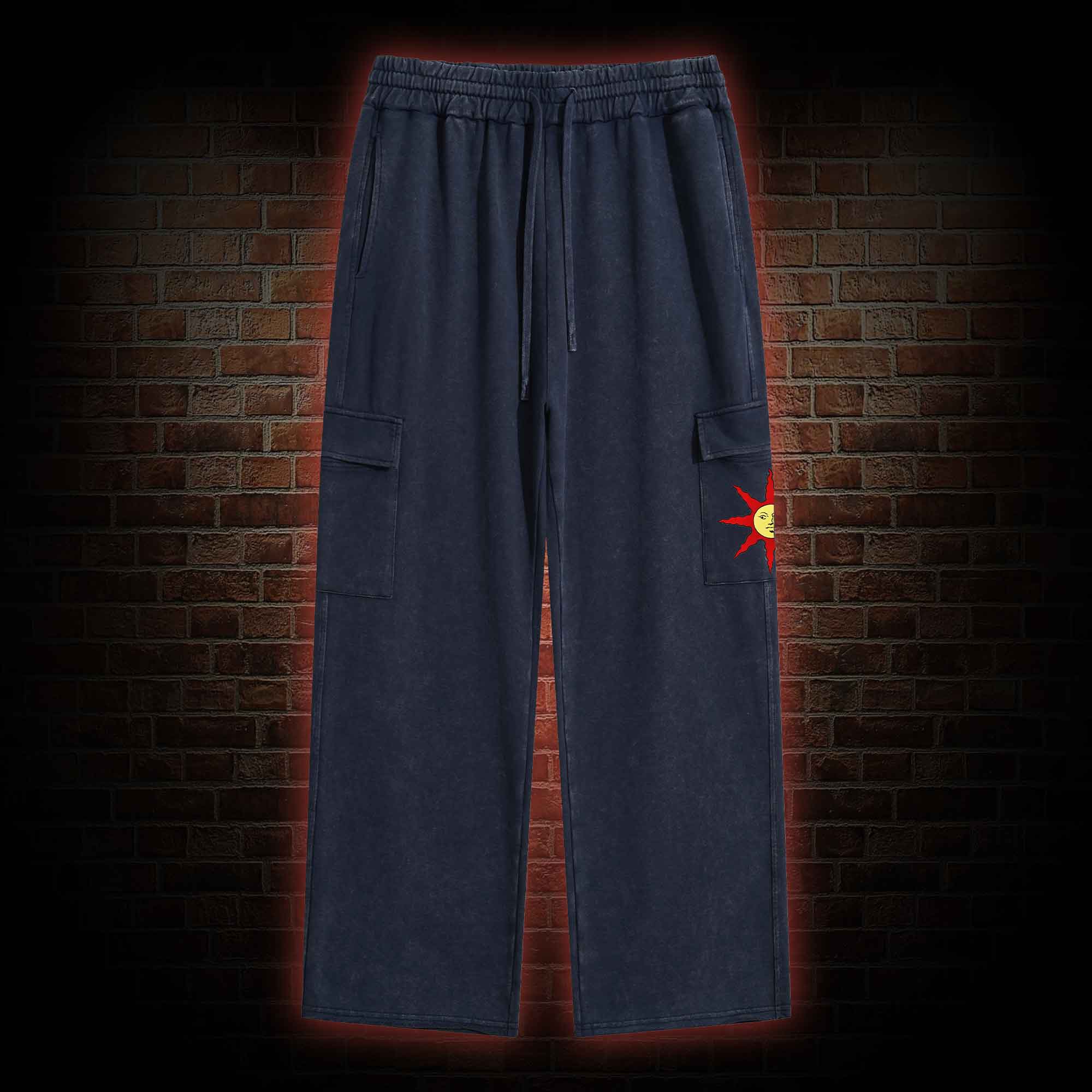 Praise the sun! Washed Cargo Pants