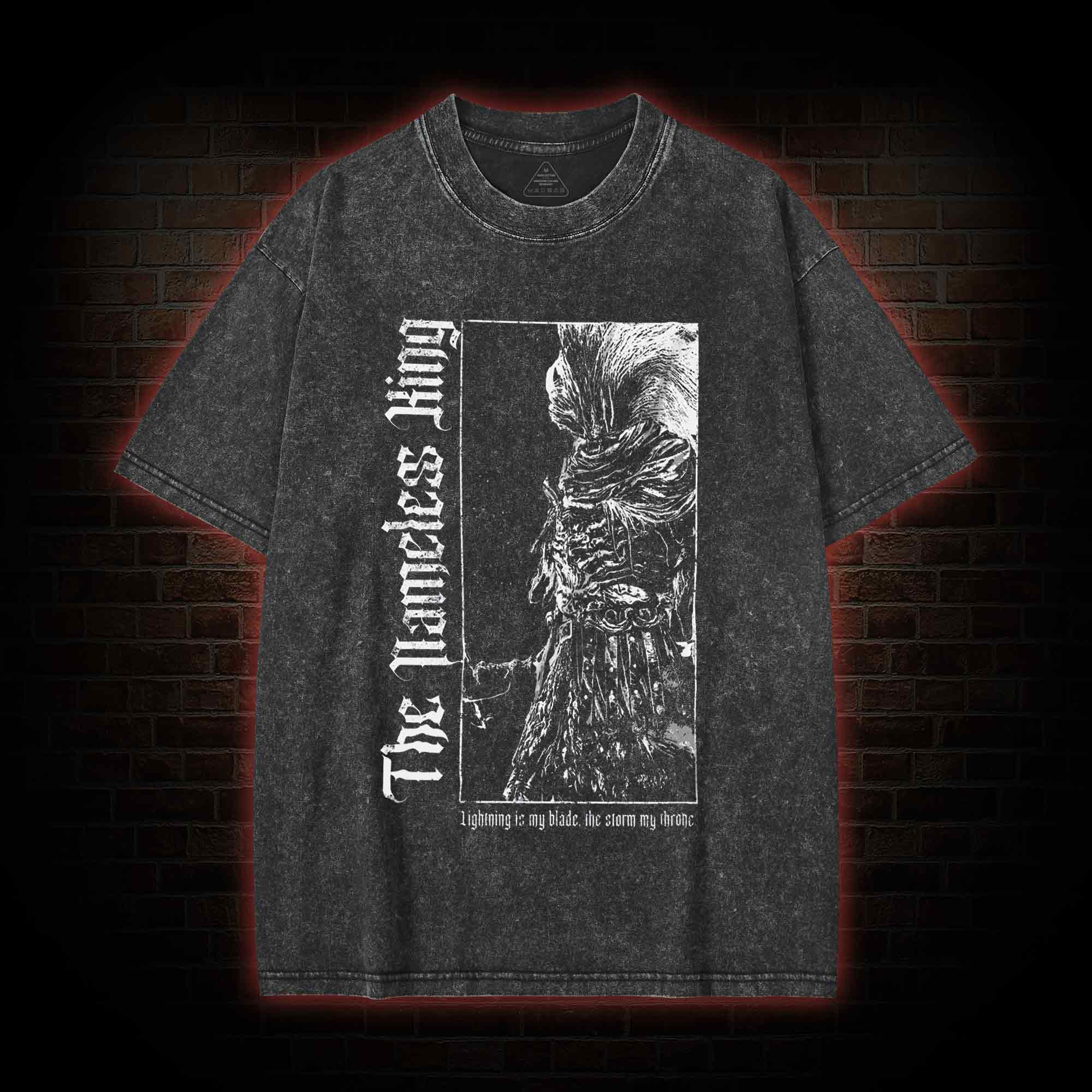 Lighting is My Blade Washed T-shirt