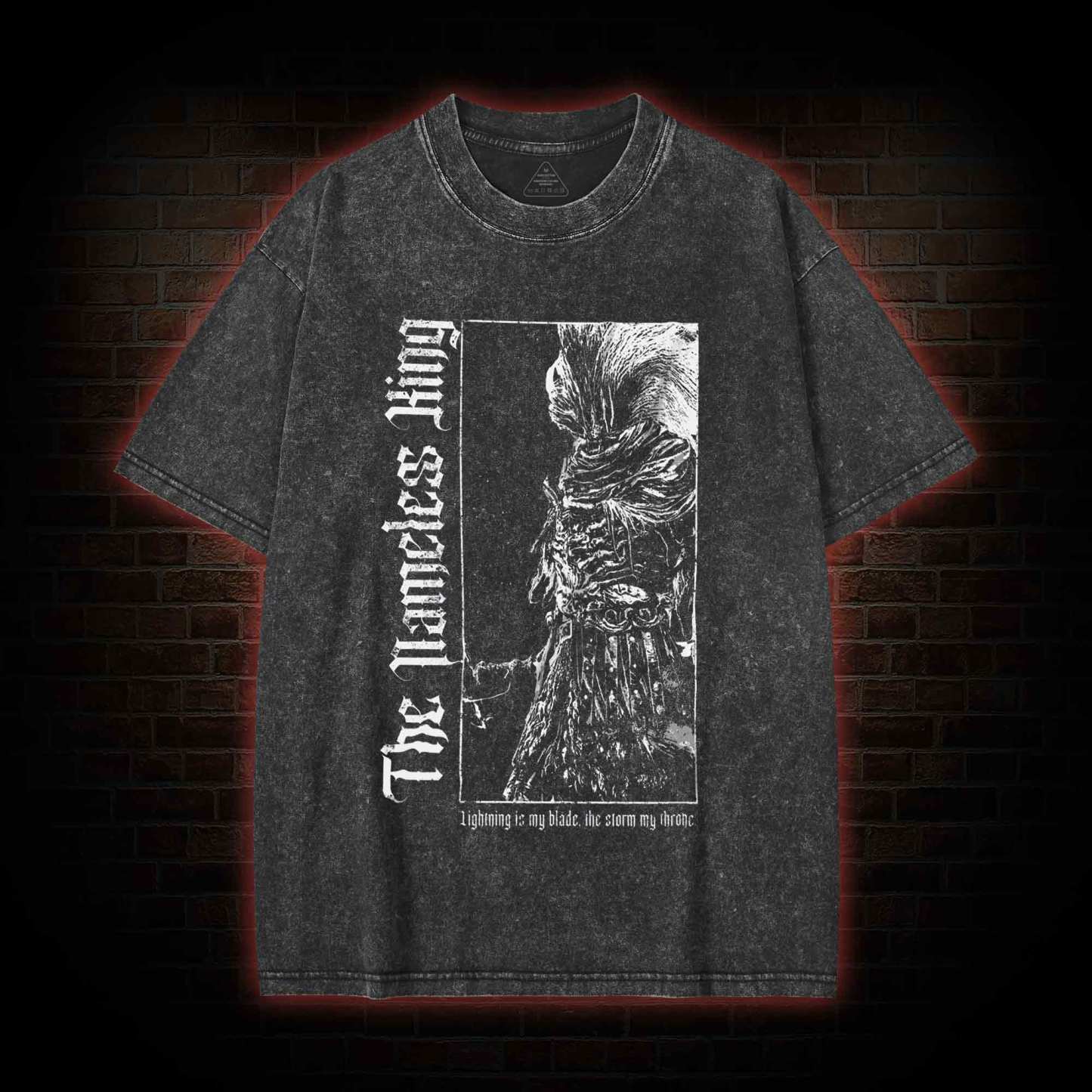 Lighting is My Blade Washed T-shirt