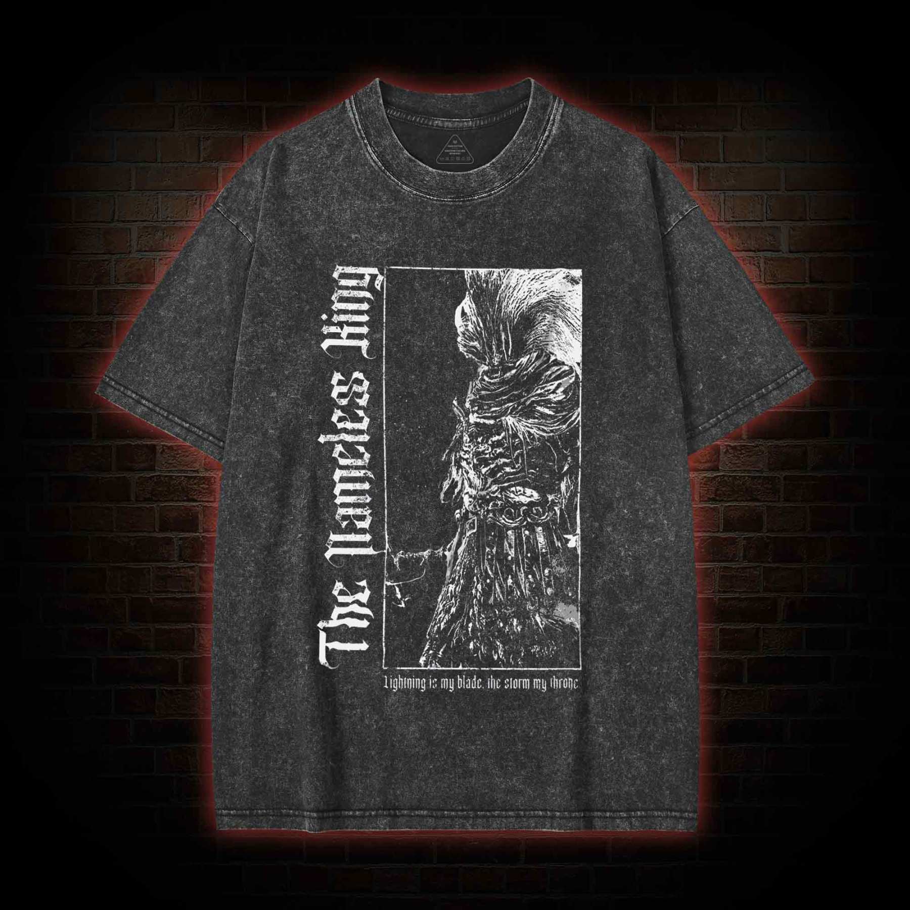 Lighting is My Blade Washed T-shirt