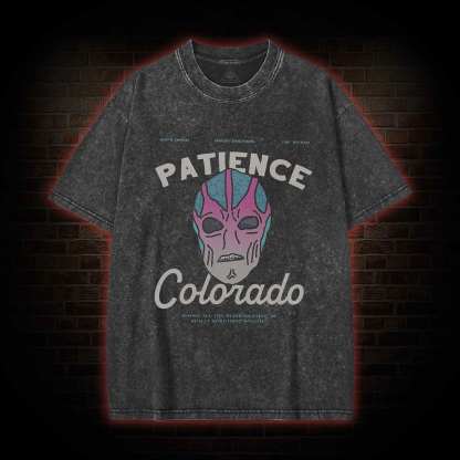 Vintage Alien Art Washed T-shirt