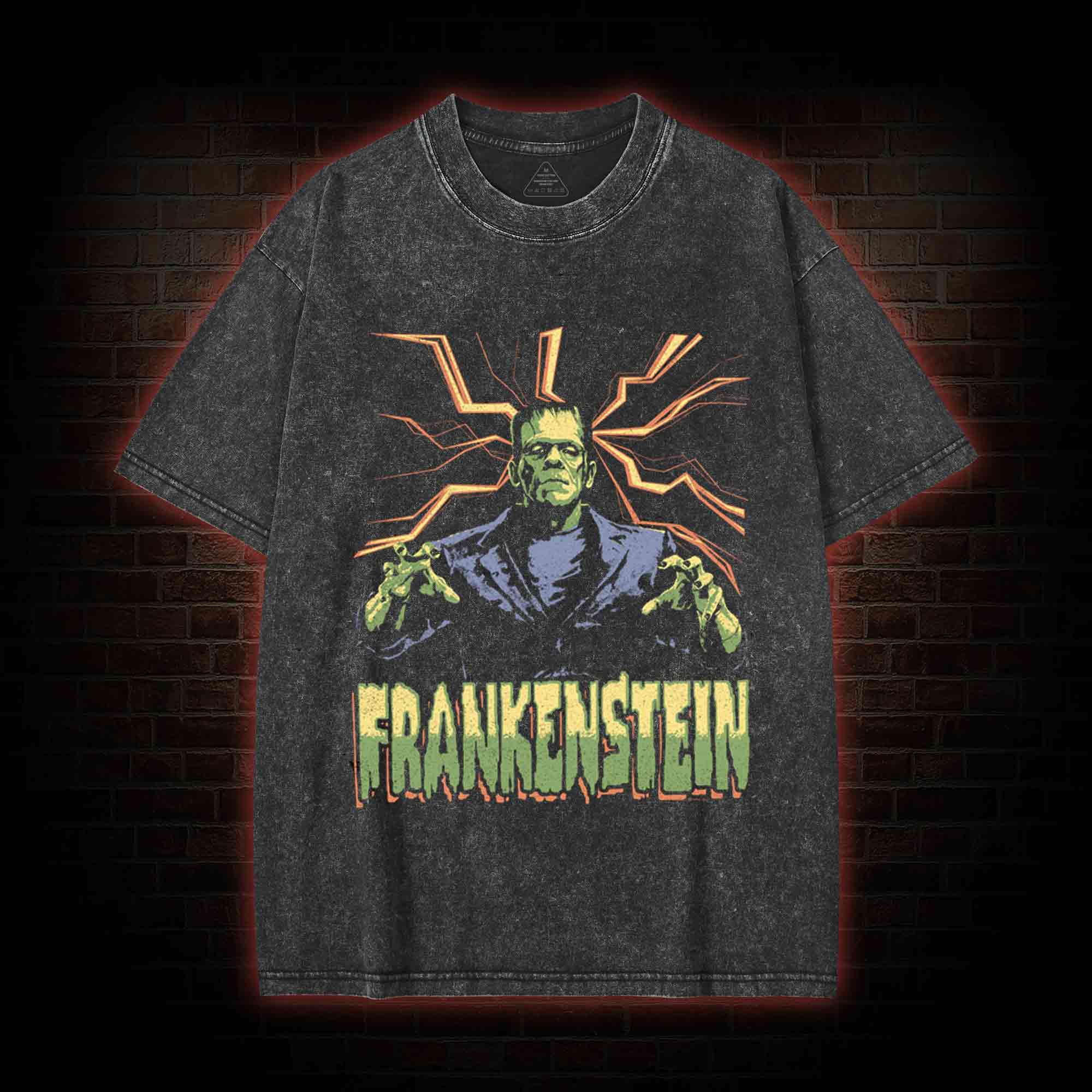 Attack Pose Washed T-shirt