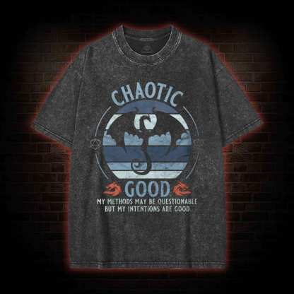 Chaotic Good Washed T-shirt