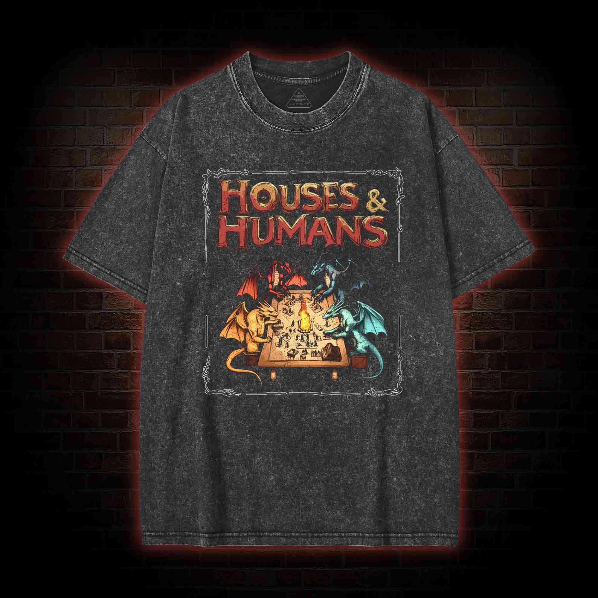 Houses and Humans Washed T-shirt