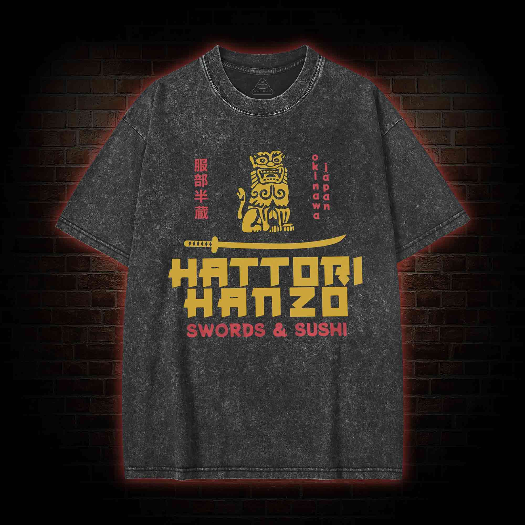 Hattori Hanzo Washed T-shirt