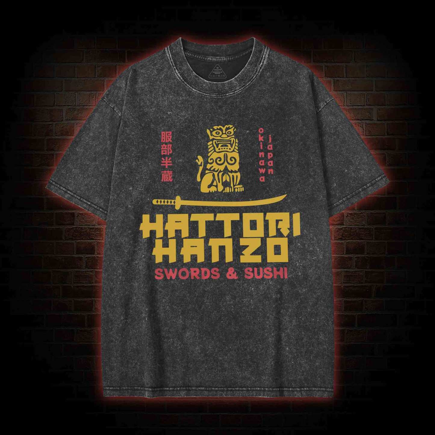 Hattori Hanzo Washed T-shirt