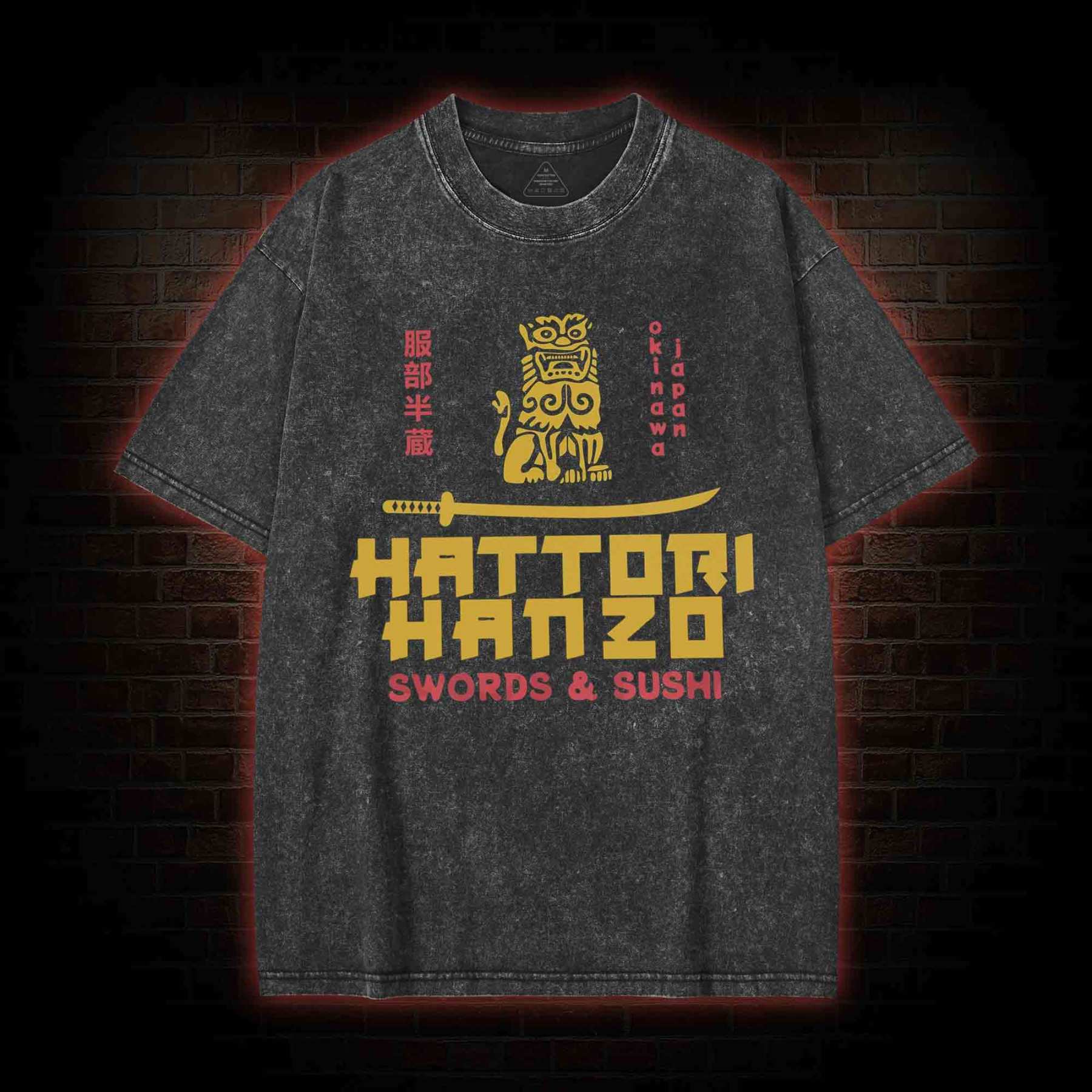 Hattori Hanzo Washed T-shirt