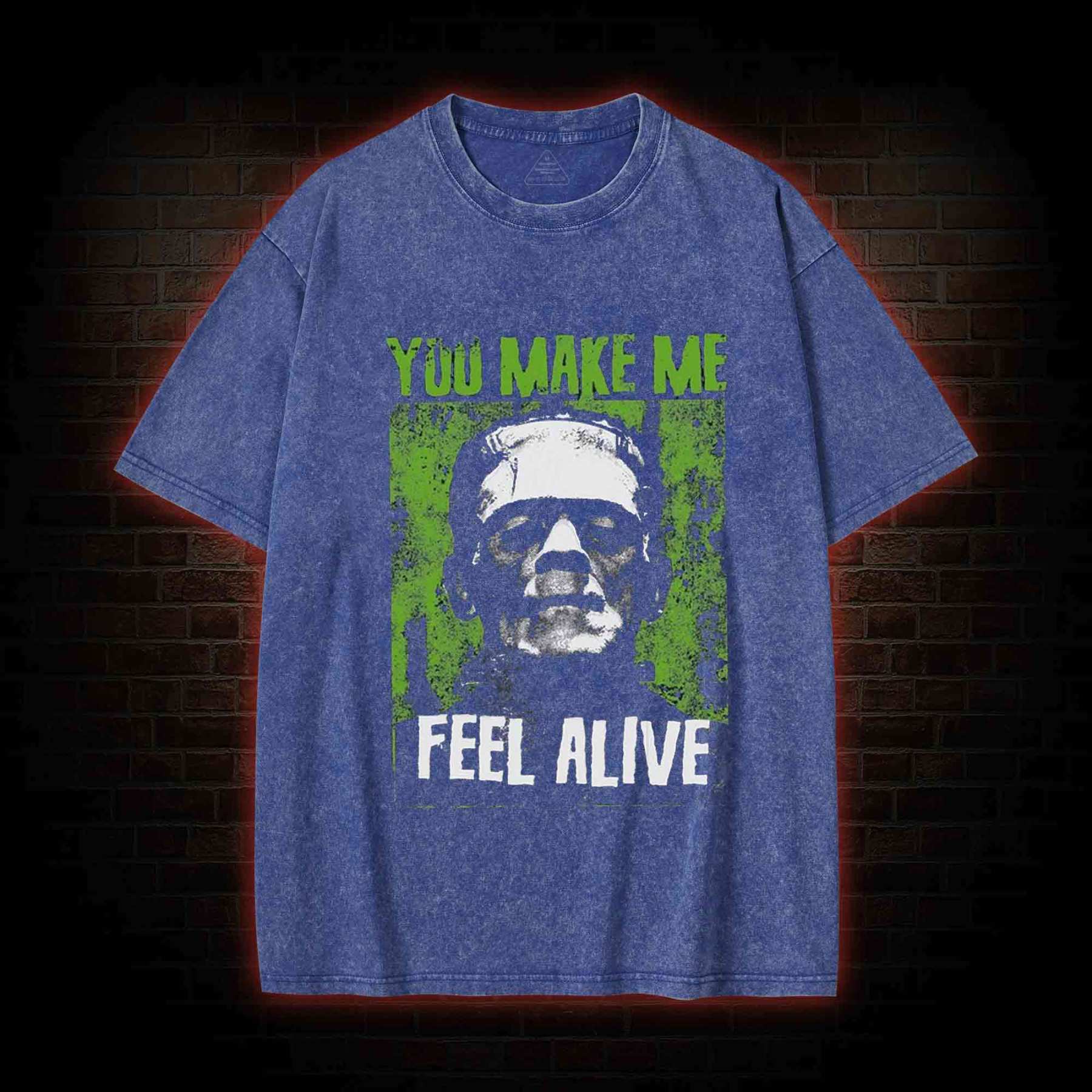 You Make Me Feel Alive Washed T-shirt