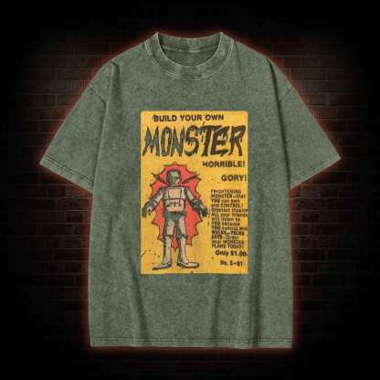 Build Your Own Monster Washed T-shirt