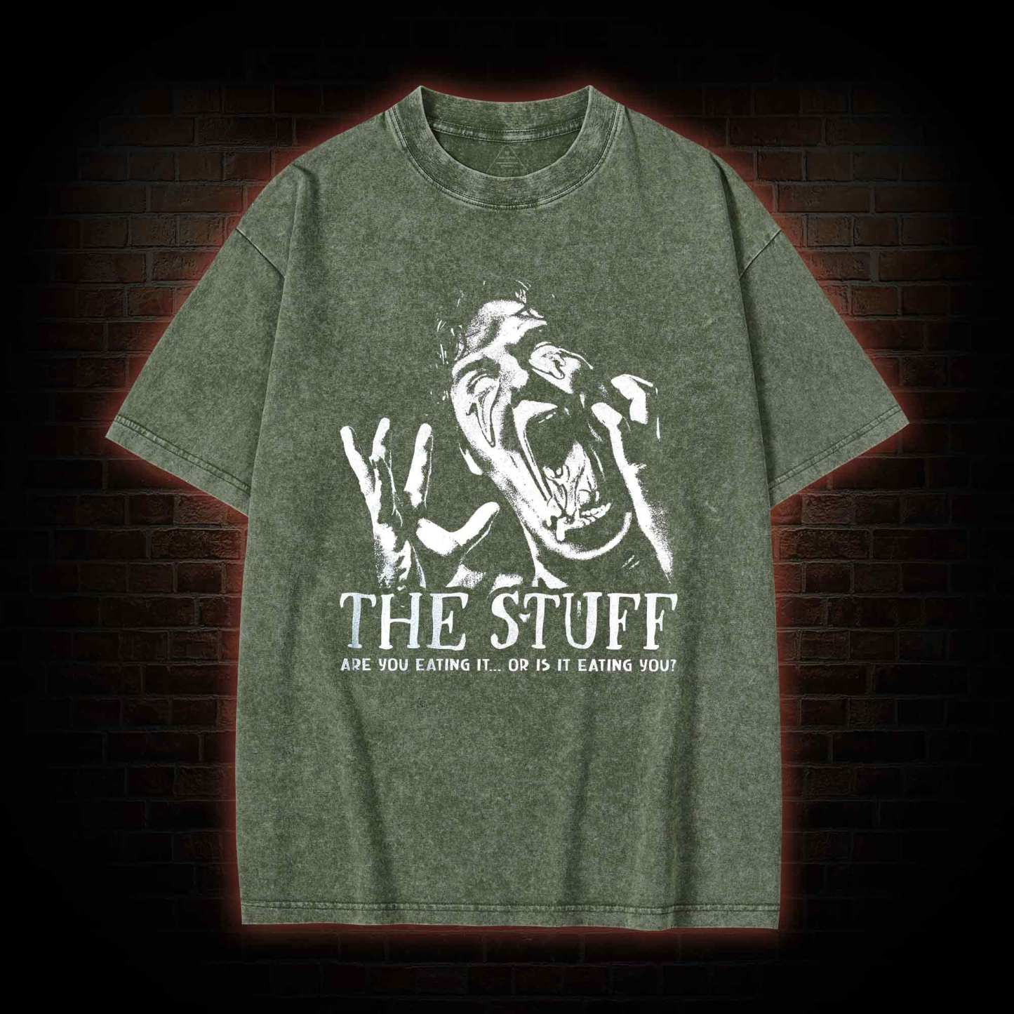 Are You Eating it or is it Eating You Washed T-shirt