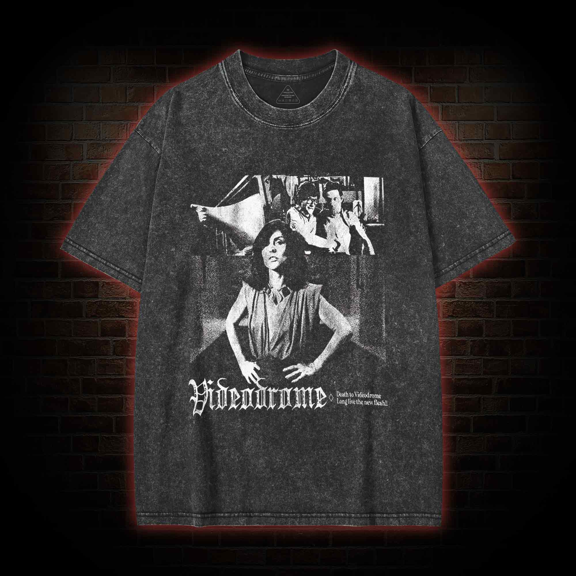 Long Live the New Flesh!!! Washed T-shirt