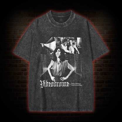 Long Live the New Flesh!!! Washed T-shirt