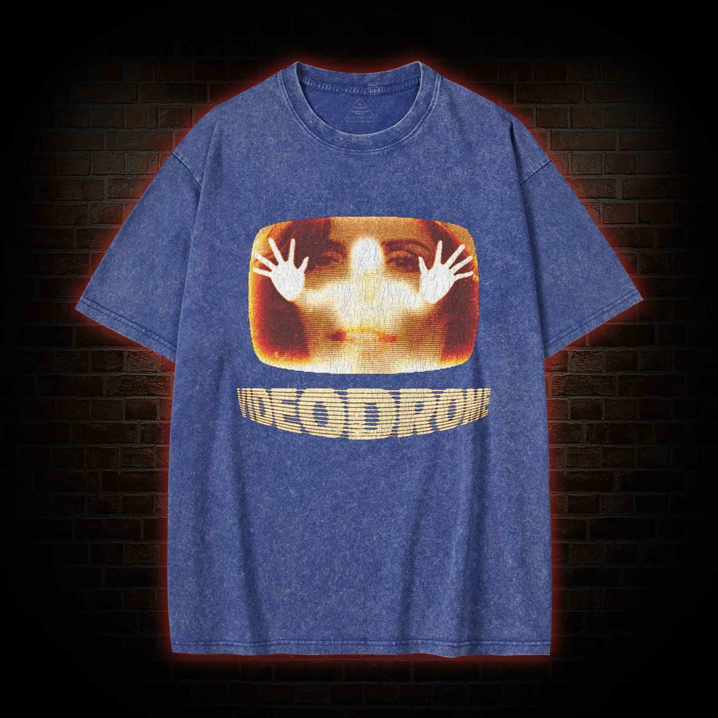 Careful... It Bites Washed T-shirt