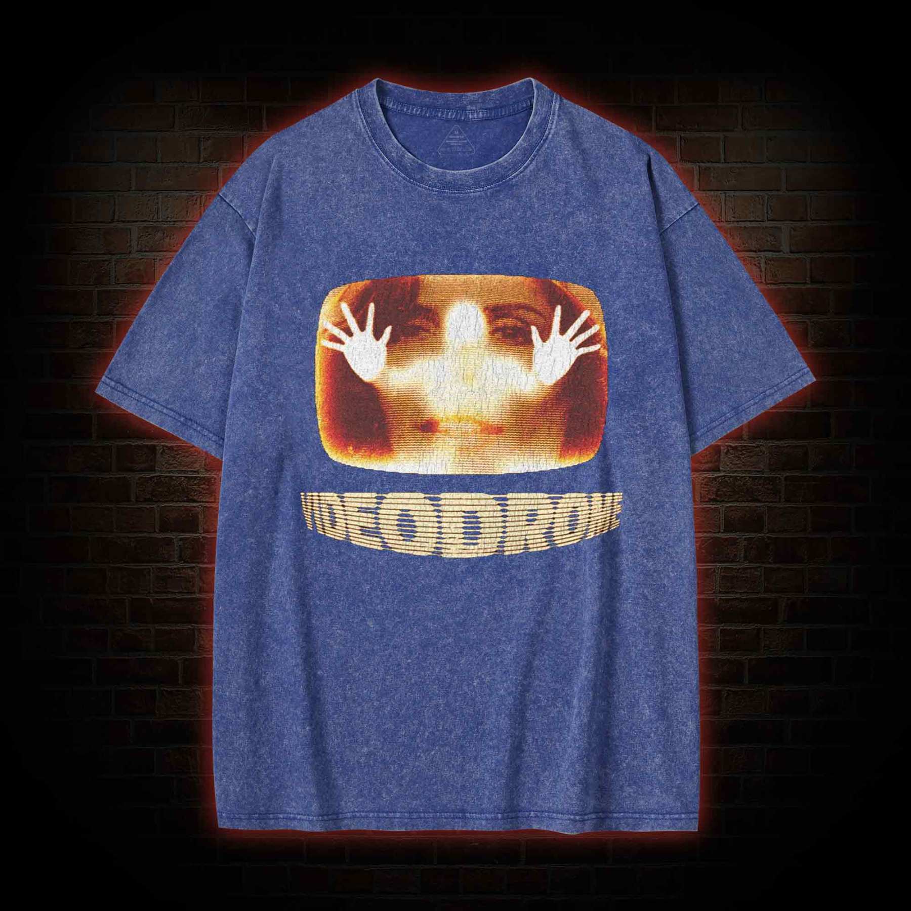 Careful... It Bites Washed T-shirt