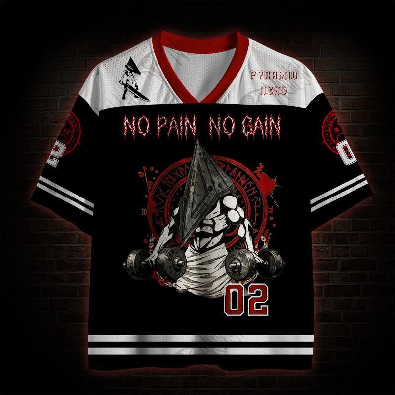 Pyramid Head No Pain No Gain Mesh Jersey