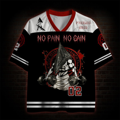 Pyramid Head No Pain No Gain Mesh Jersey