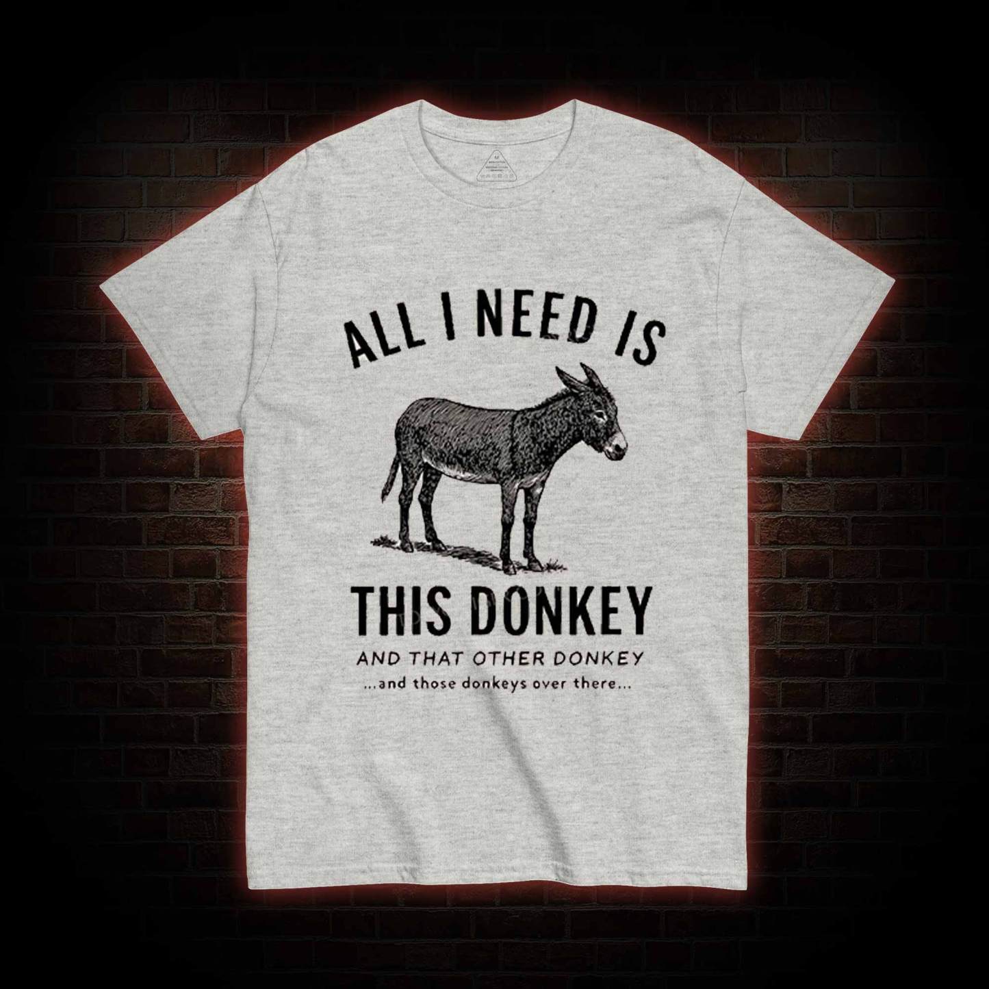 All I Need is This Donkey T-shirt