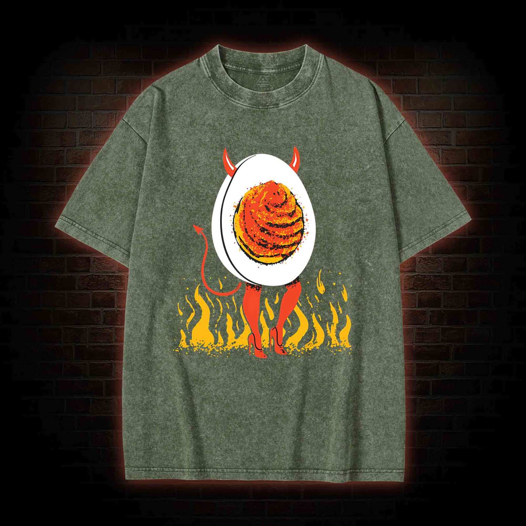 Deviled Egg Washed T-shirt