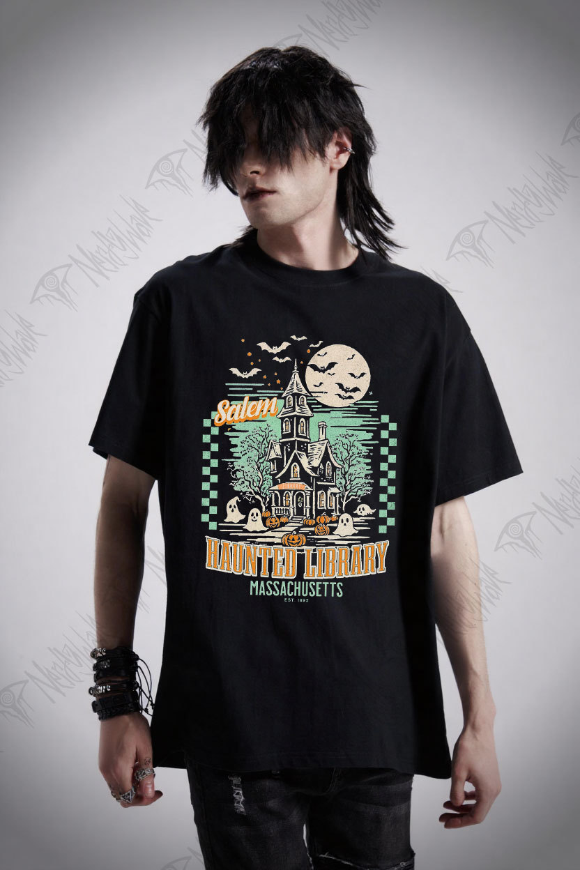 Haunted Library T-shirt
