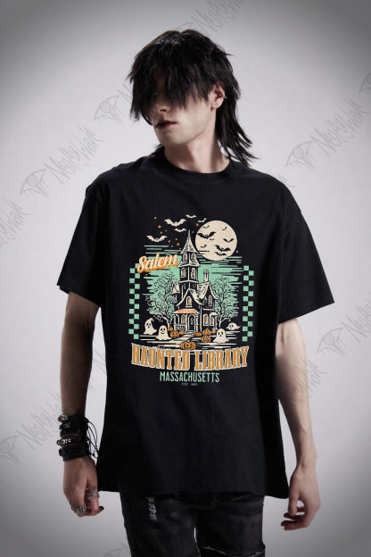 Haunted Library T-shirt