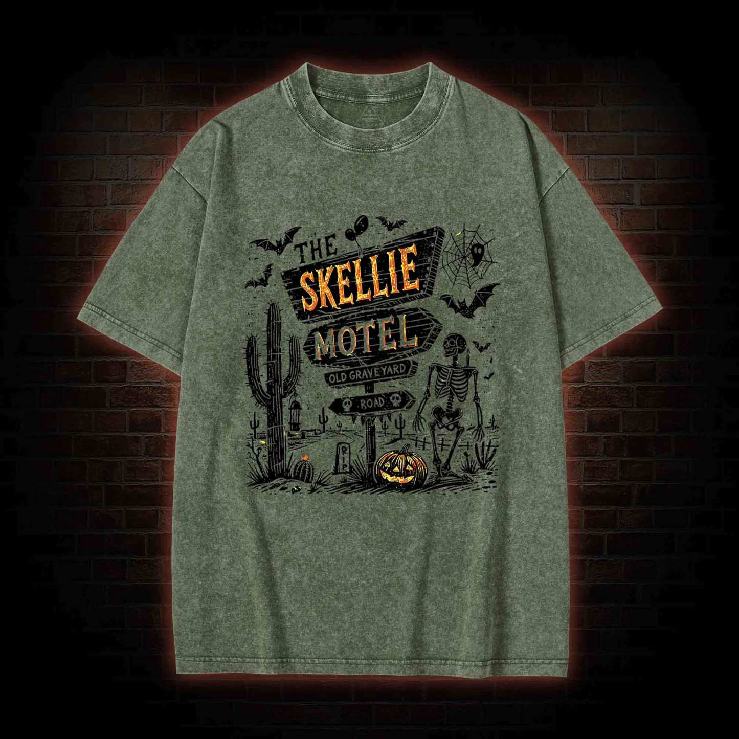 Skellie Mote Washed T-shirt