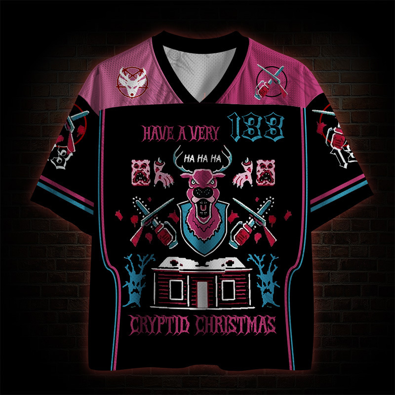 Have A Very Cryptid Christmas Mesh Jersey