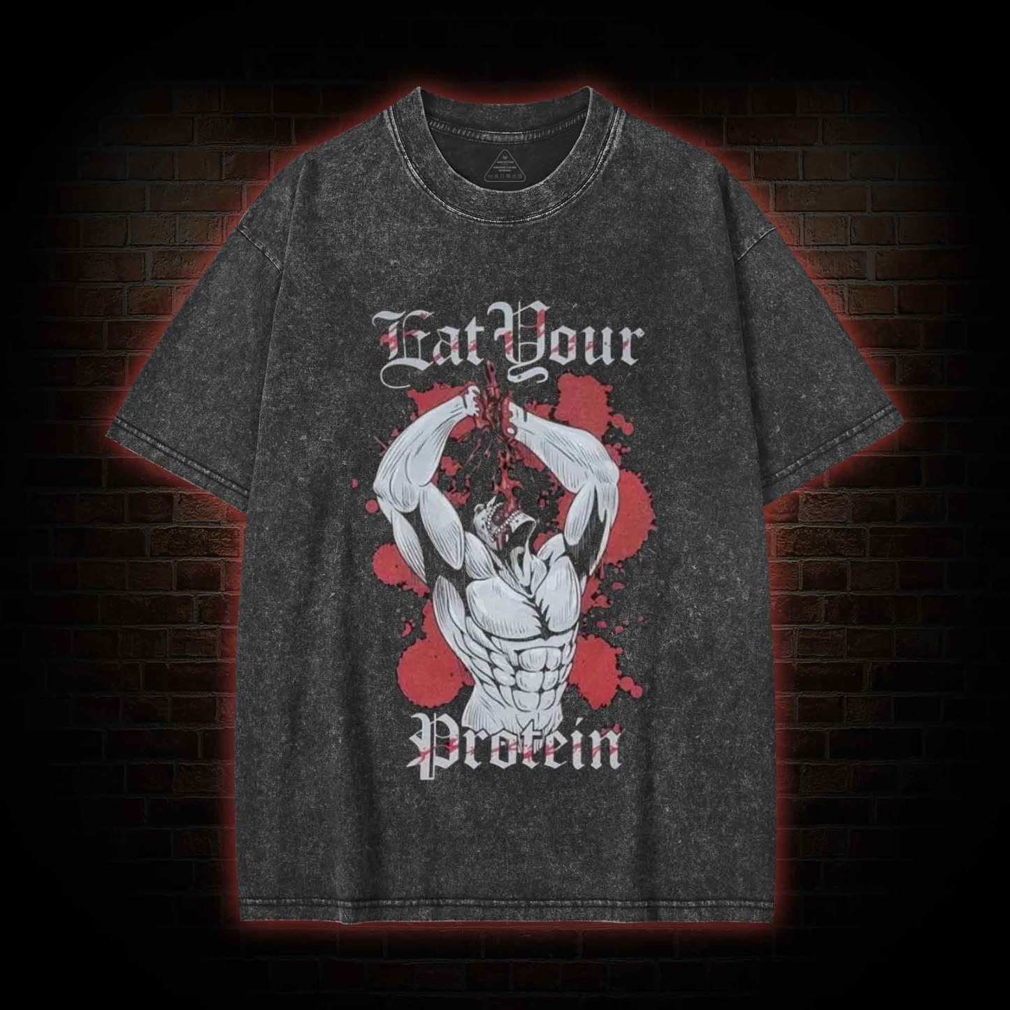 Eat Your Protein Washed T-shirt