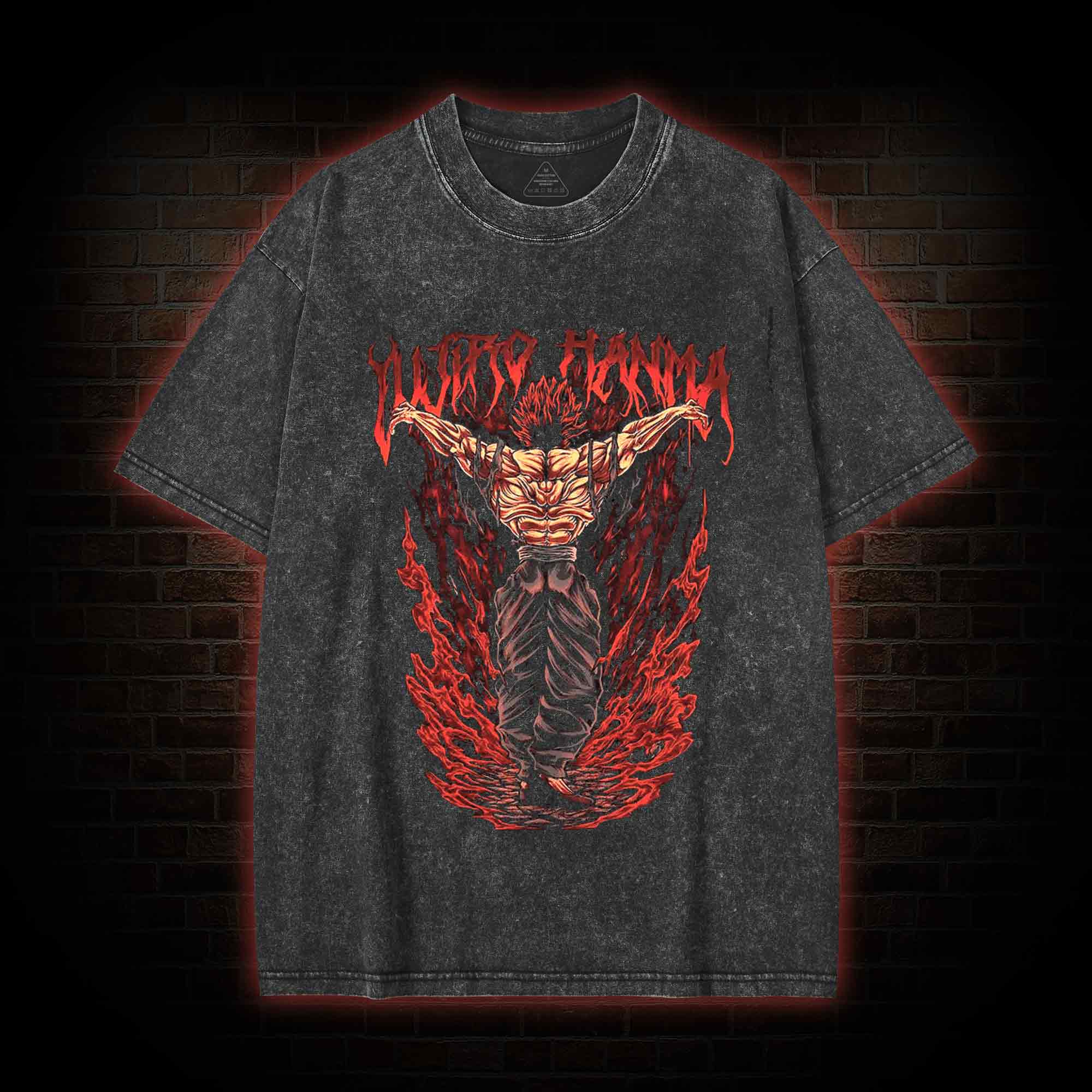 Demon Back Washed T-shirt