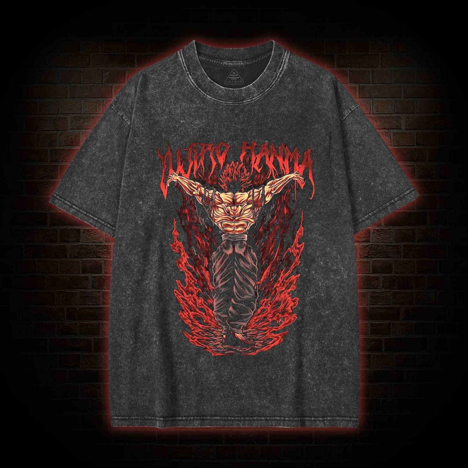 Demon Back Washed T-shirt