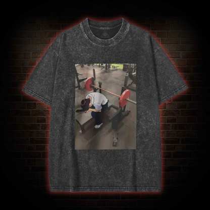 Bodybuilding Washed T-shirt