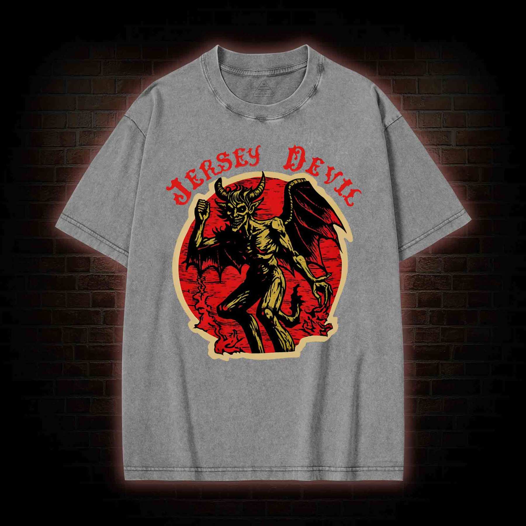 Jersey Devil Washed T-shirt